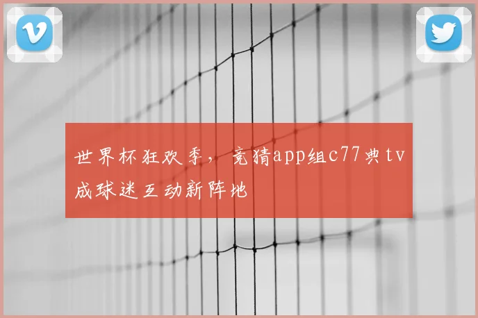 世界杯狂欢季,竞猜app组c77典tv成球迷互动新阵地